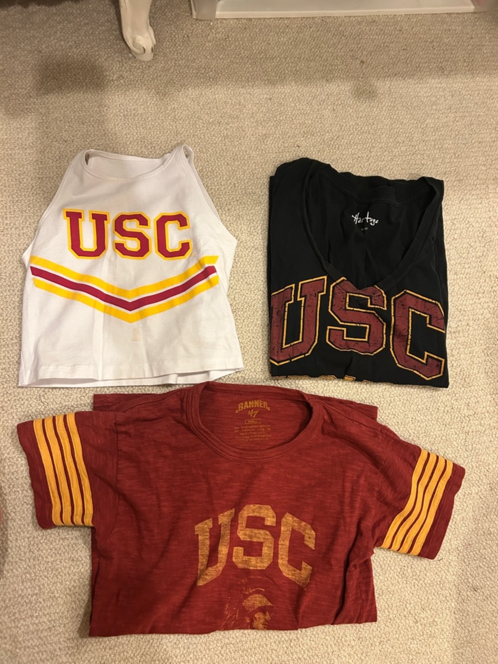 USC Vintage Tops Size S